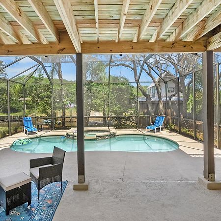 Pool + Hot Tub, Dock, Fishing, Near Beach! Сейнт-Огастін Екстер'єр фото