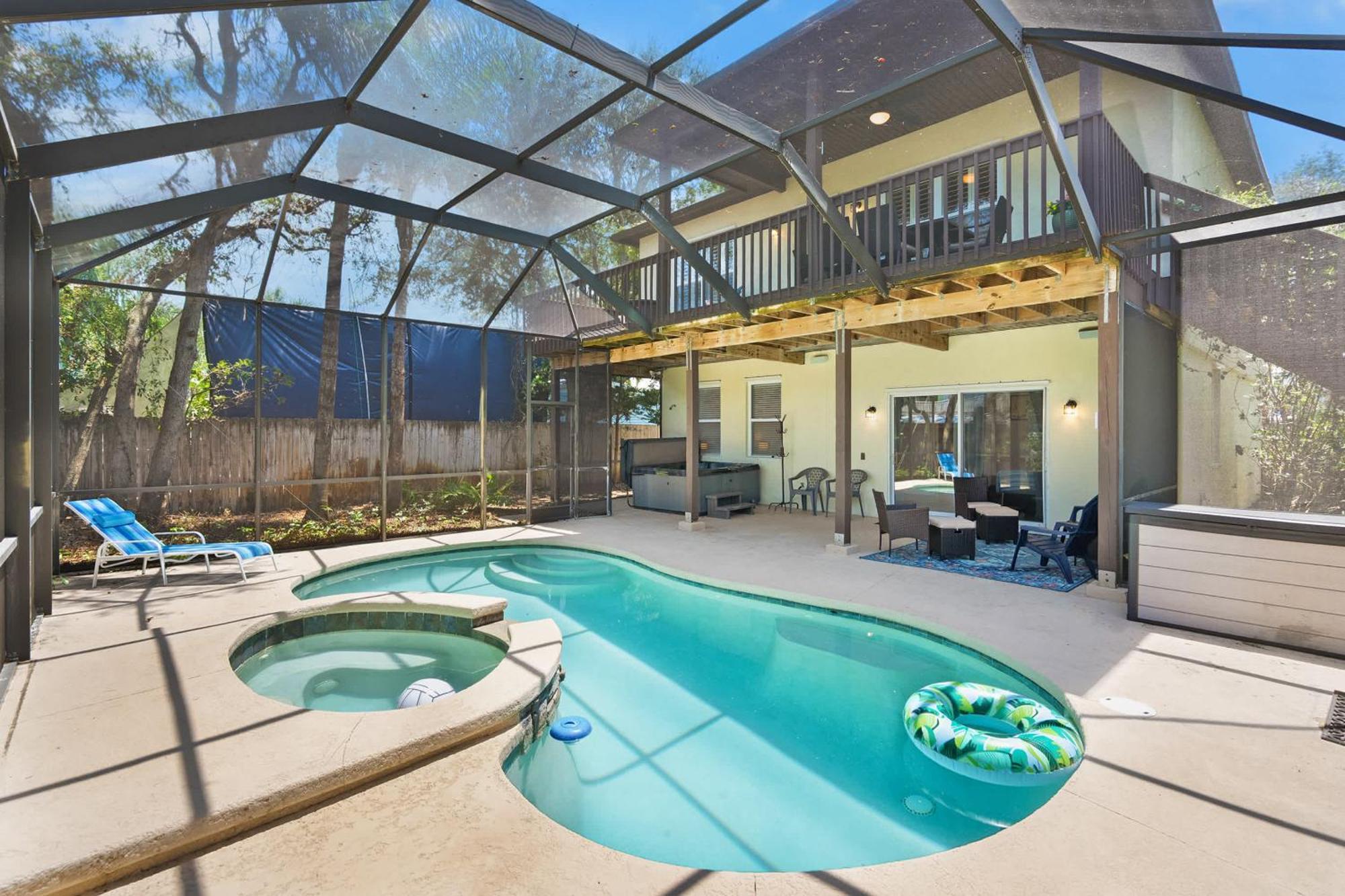 Pool + Hot Tub, Dock, Fishing, Near Beach! Сейнт-Огастін Екстер'єр фото